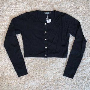 Cropped cardigan